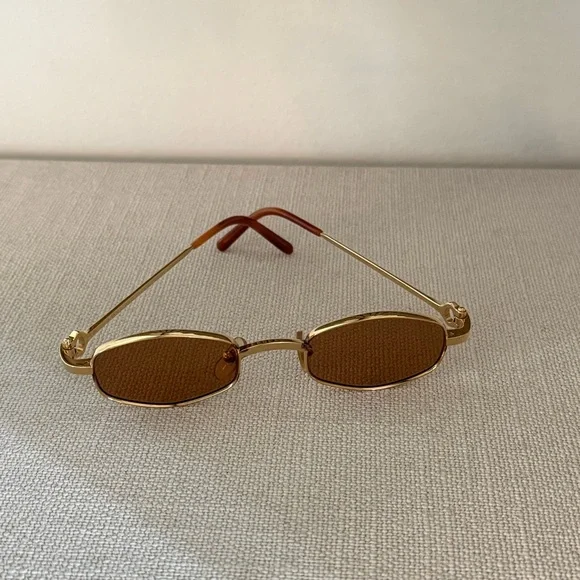 Unisex Cartier Shamal Sunglasses Cartier Shamal Vintage Sunglasses Made in France 90 main image 2